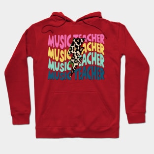 Music teacher Thunderbolt Hoodie